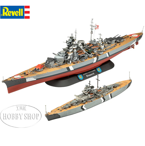 1/700 & 1/1200 The Legendary Bismarck Gift Set