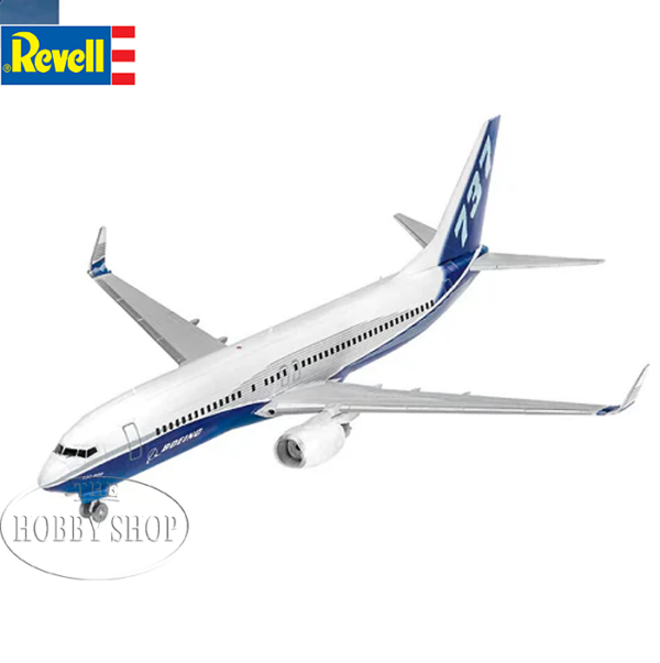 1/288 Boeing 737-800 Gift Set includes Paints. Glue. Brush