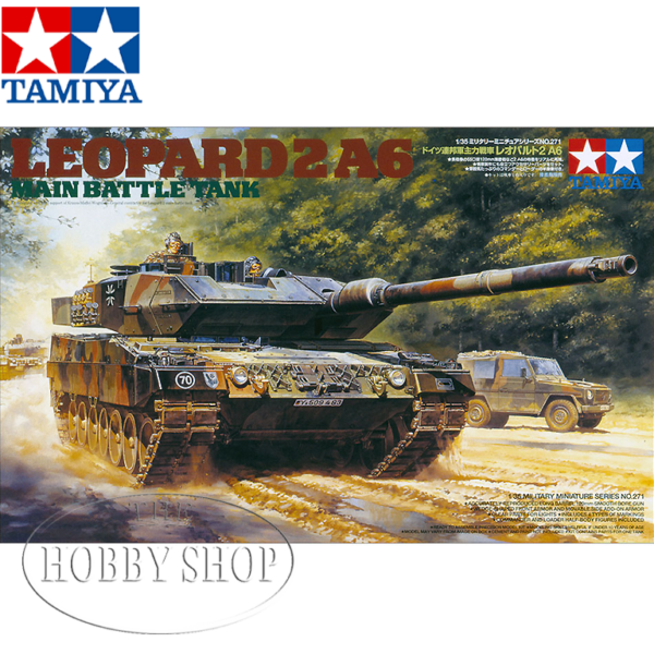 Tamiya 1/35 Leopard 2 A6 Main Battle Tank