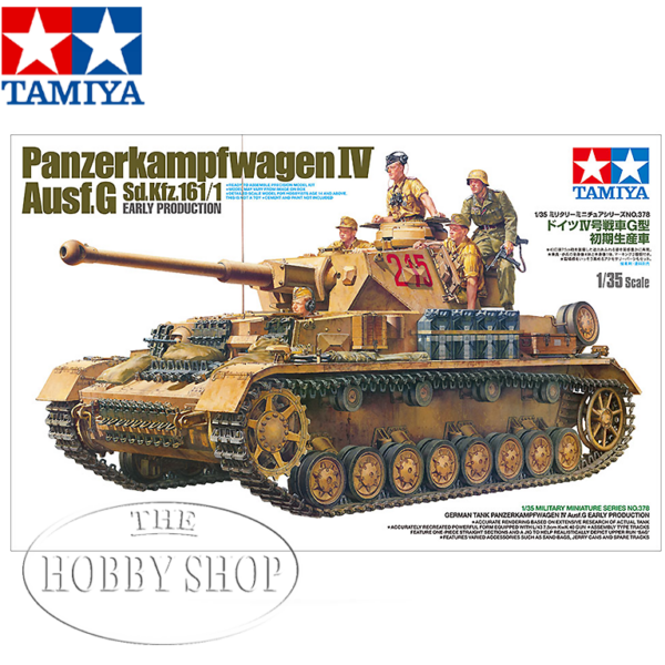 Tamiya 1/35 PzKpfw.IV Ausf.G Early Tank Tamiya 1/35 PzKpfw.IV Ausf.G Early Tank
