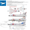 TopNotch 1/48 Dassault Mirage IIIC Camouflage Mask Set Decals SAAF