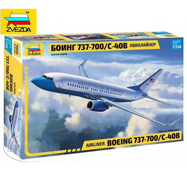 Zvezda 1/144 Boeing 737 / C-40B