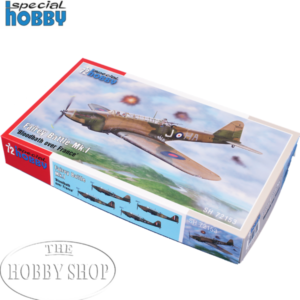 Special Hobby 1/72 Fairey Battle Mk.I Bloodbath Over France (4 liveries)