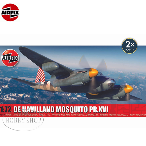 Airfix 1/72 De Havilland Mosquito PR.XVI with SAAF Decals