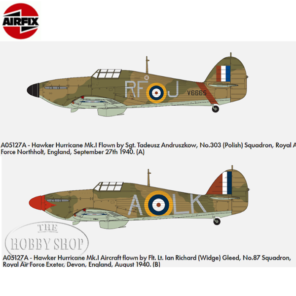 Airfix 1/48 Hawker Hurricane Mk.1