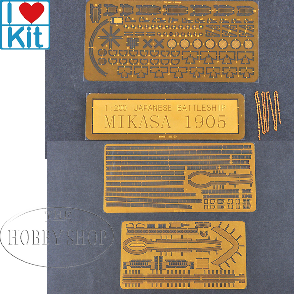 I love Kit 1/200 Japanese Battleship Mikasa 1905 I love Kit 1/200 Japanese Battleship Mikasa 1905