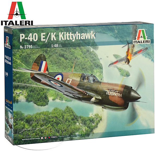 Italeri 1/48 P-40 E/K Kittyhawk Italeri 1/48 P-40 E/K Kittyhawk