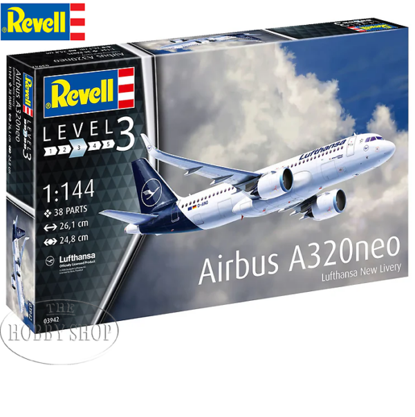 Revell 1/144 Airbus A320neo Lufthansa New Livery