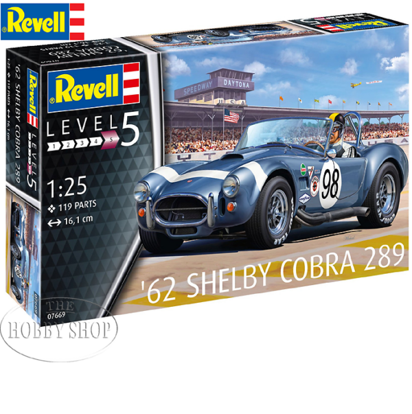 Revell 1/24 62 Shelby Cobra 289