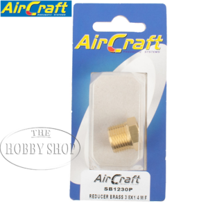 Air Craft Reducer Brass 3/8 x 1/4 M/F