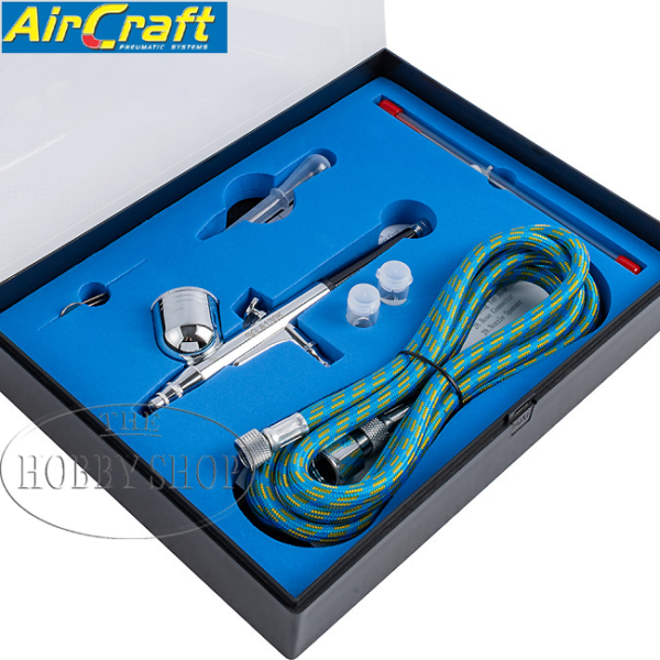 Aircraft Air Brush Kit Model A130 0.3mm (includes Hose)
