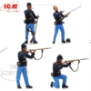 1/35 American Civil War Union Infantry (x4)