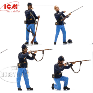 1/35 American Civil War Union Infantry (x4)