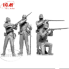 ICM 1/35 American Civil War Union Infantry  (x4)