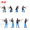 ICM 1/35 American Civil War Union Infantry  (x4)