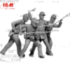 ICM 1/35 American Civil War Union Infantry Set #2 (x4)