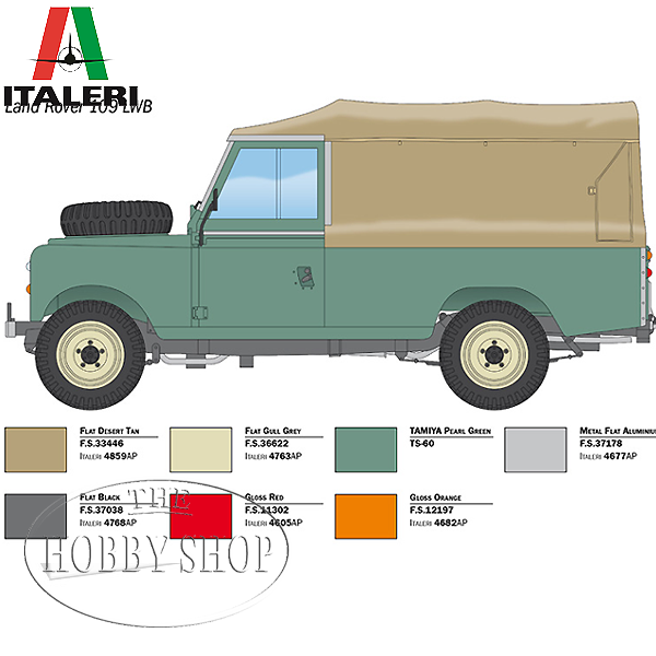 Italeri Land Rover 109LWB