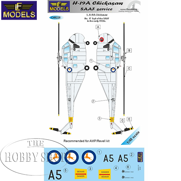 1/48 H-19A Chicksaw SAAF Servive 4