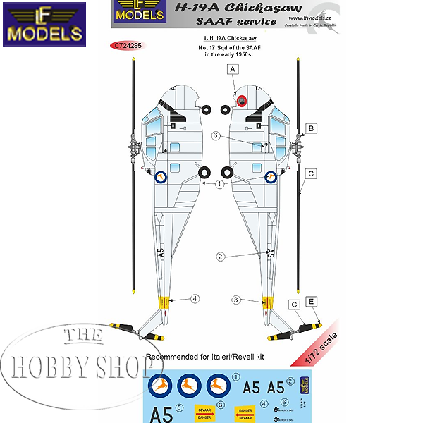 1/72 H-19A Chicksaw SAAF Servive 4