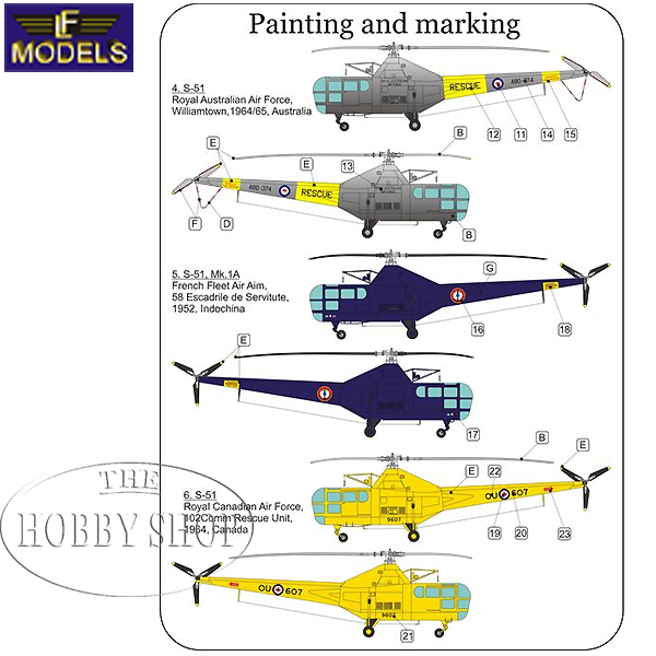 LF Models 1/72 Dragonfly Over The World