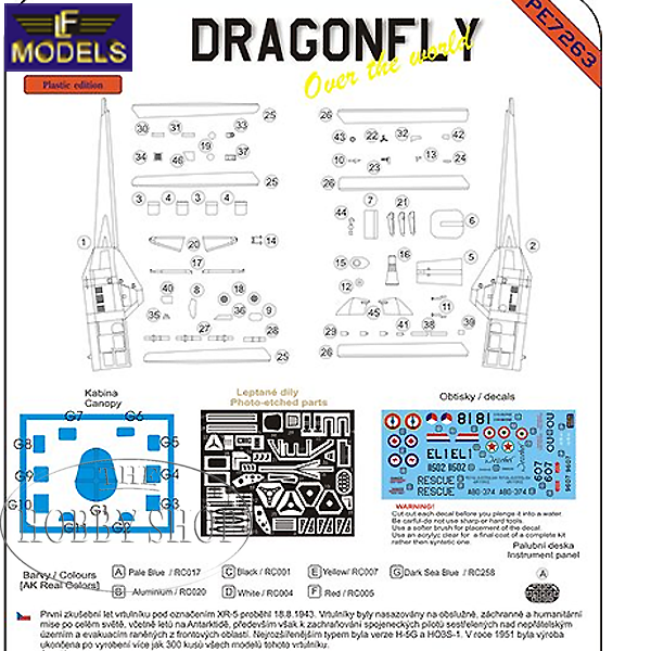 LF Models 1/72 Dragonfly Over The World