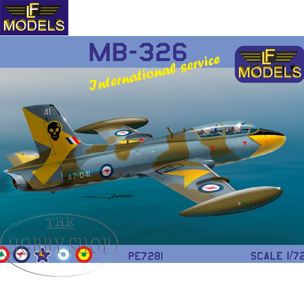 LF Models 1/72 MB-326 International Service Impala Double Seater with SAAF Decals