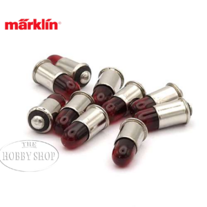 Marklin Light Bulb 19v Plug In Base Red (each)