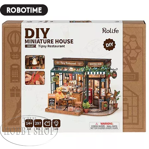 Rolife DIY House Tipsy Restaurant