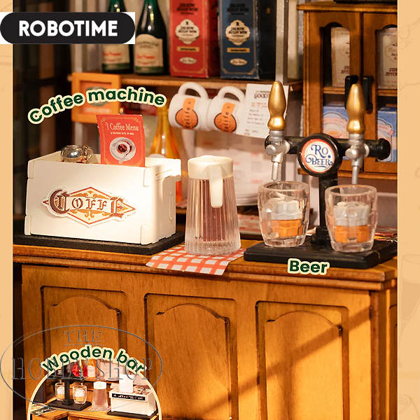 Rolife DIY House Tipsy Restaurant