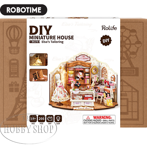 Rolife DIY House Elsa`s Tailoring