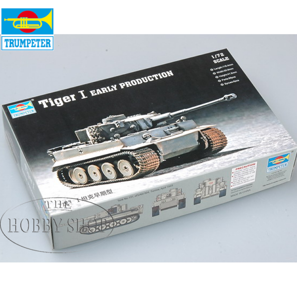 Trumpeter 1/72 Tiger I Early Production