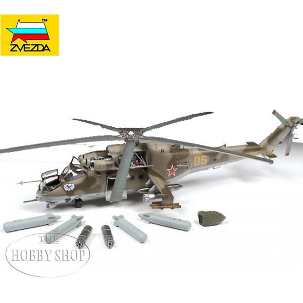 Zvezda 1/48 MIL-MI-24 V/VP Hind