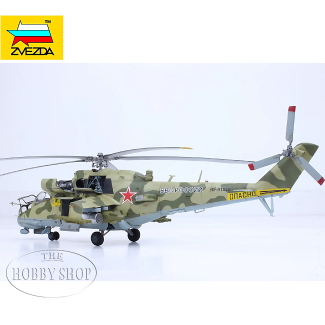 Zvezda 1/48 MIL-MI-24 V/VP Hind - The Hobby Shop