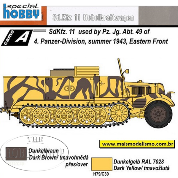 Special Hobby 1/72SdKfz 11/4 Nebelkraftwagen