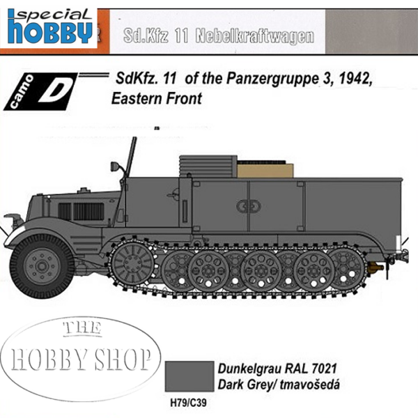Special Hobby 1/72SdKfz 11/4 Nebelkraftwagen