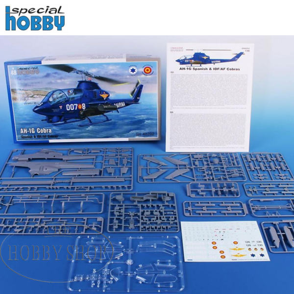 Special Hobby 1/48 AH-1G Cobra Spanish & IDF/ AF Cobras
