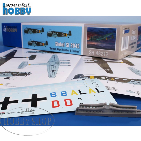 Special Hobby 1/48 Si 204E German night Bomber & Trainer Special Hobby 1/48 Si 204E German night Bomber & Trainer