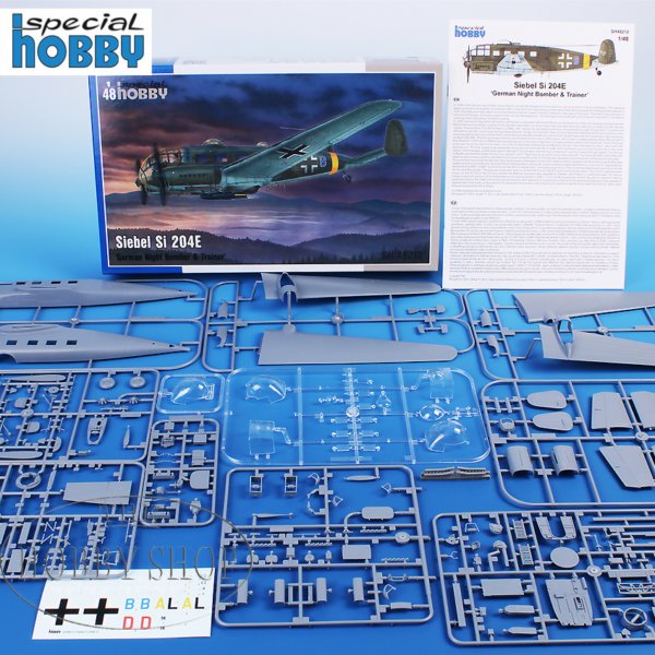 Special Hobby 1/48 Si 204E German night Bomber & Trainer Special Hobby 1/48 Si 204E German night Bomber & Trainer