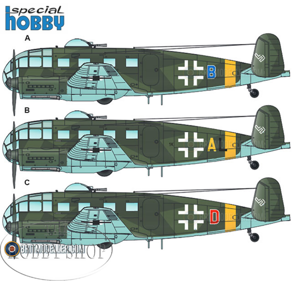 Special Hobby 1/48 Si 204E German night Bomber & Trainer Special Hobby 1/48 Si 204E German night Bomber & Trainer