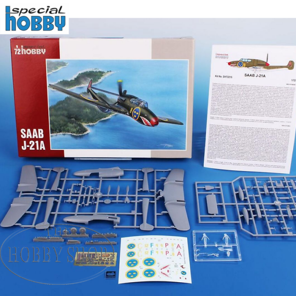 Special Hobby 1/72 SAAB J-21A