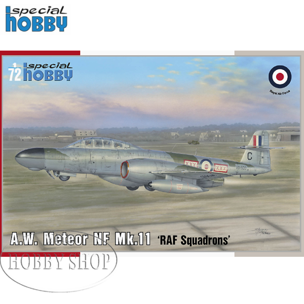 Special Hobby 1/72 A W Meteor NF Mk.II RAF Squadrons