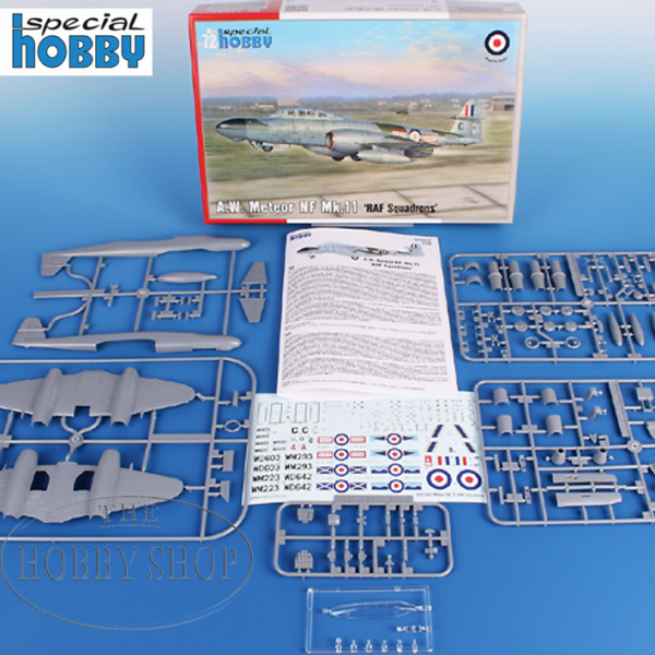 Special Hobby 1/72 A W Meteor NF Mk.II RAF Squadrons