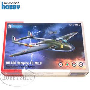 Special Hobby 1/72 DH.100 Vampite FB.Mk9 Tropical Fighter Bomber