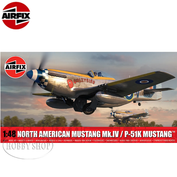 Airfix 1/48 Noth American Mustang Mk.IV/ P-51K Airfix 1/48 Noth American Mustang Mk.IV/ P-51K