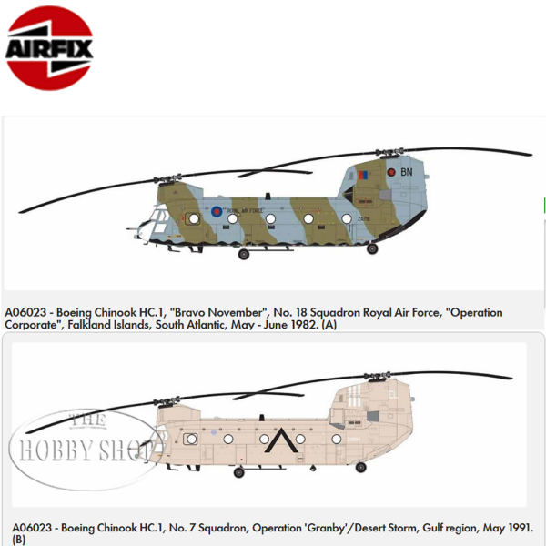 Airfix 1/72 Boeing Chinook HC.1 Airfix 1/72 Boeing Chinook HC.1