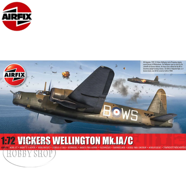 Airfix 1/72 Vickerss Wellington Mk.IA/C