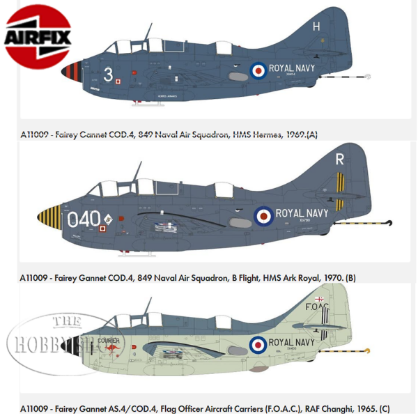 Airfix 1/48 Fairey Gannet COD.4 Airfix 1/48 Fairey Gannet COD.4