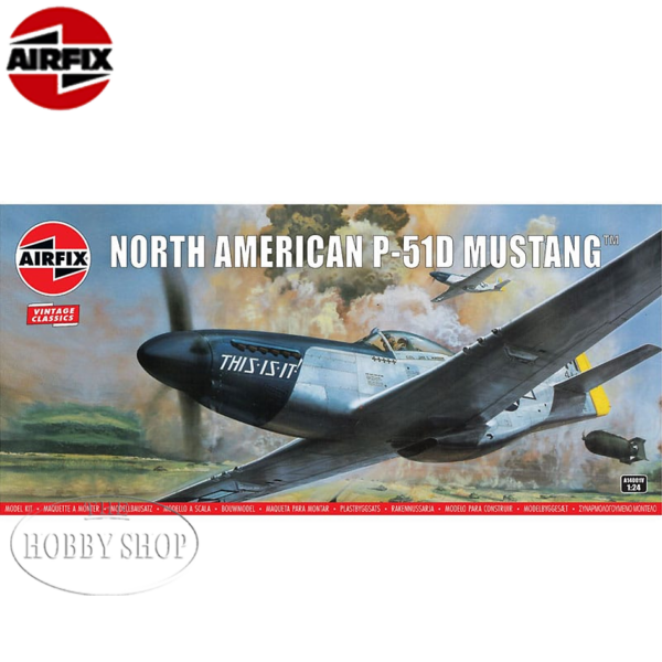 Airfix 1/24 North American P-51D Mustang