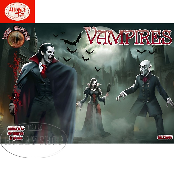 Alliance 1/72 Vampires (x48 figures. 12 poses)