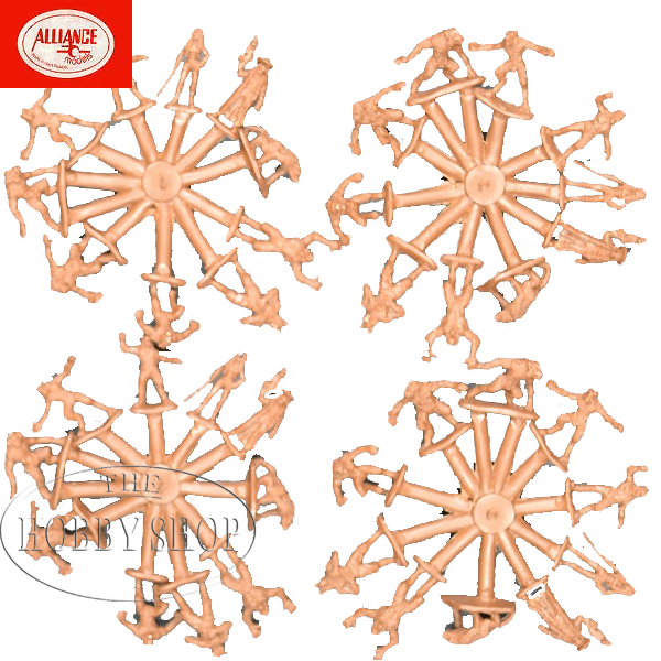 Alliance 1/72 Werewolves (x40 figures. 10 poses)